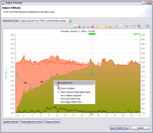 adjust altitude