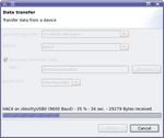 data transfer hac4 linux